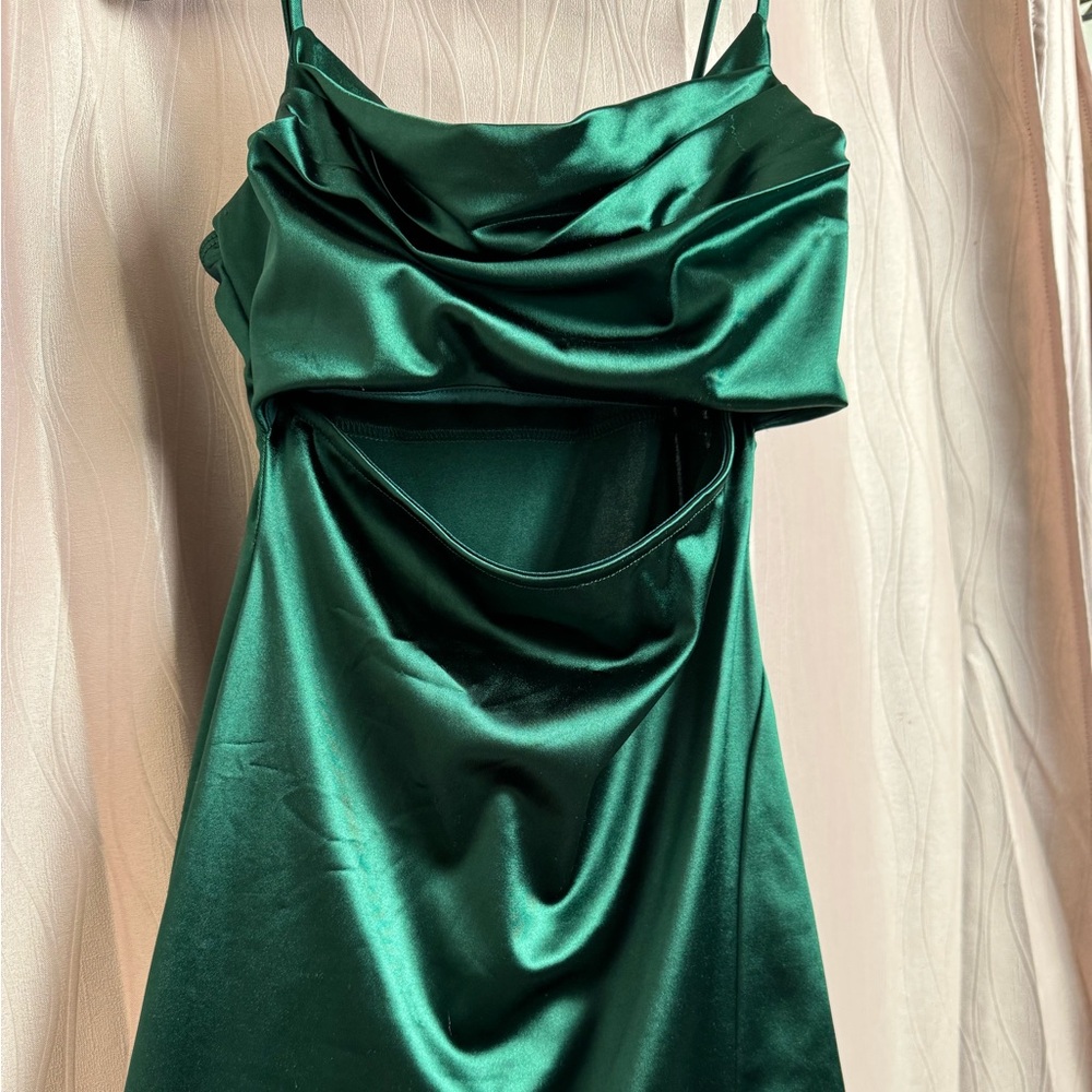 Emerald green Windsor Dress
